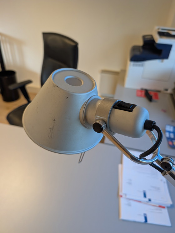 Image 1 of Bulo bureau met 2x Artemide Tolomeo bureaulamp