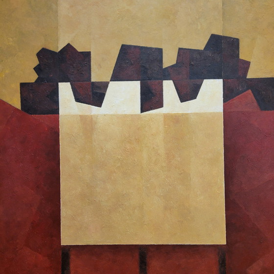 Image 1 of Acqua encaustica “Qvadrum”, Julio Sendino, 2019 - Arte contemporanea