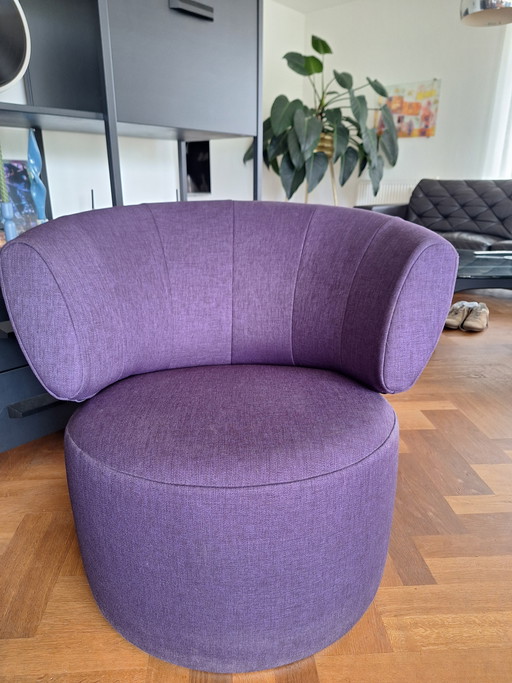 2 poltrone girevoli Rolf Benz 684