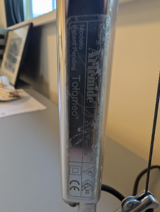 Image 1 of Bulo bureau met 2x Artemide Tolomeo bureaulamp