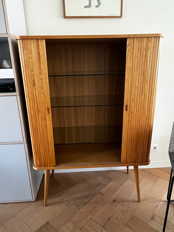 Zuiver barbier wandkast – Buffetkasten, Hout (photo 2 of 5)