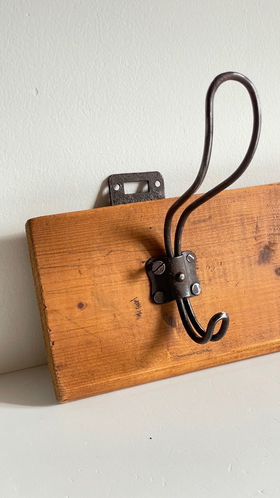 Image 1 of VINTAGE SCHOOL COAT RACK