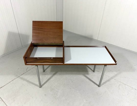 Image 1 of Banc téléphonique avec espace de rangement, années 1960