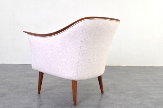 Image 1 of Mid-Century Norwegian Teak Armchairs by Fredrik A. Kayser for Vatne Lenestolfabrikk, 1960s, Set of 2