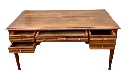  Bureau plat DIRECTOIRE style Louis XVI