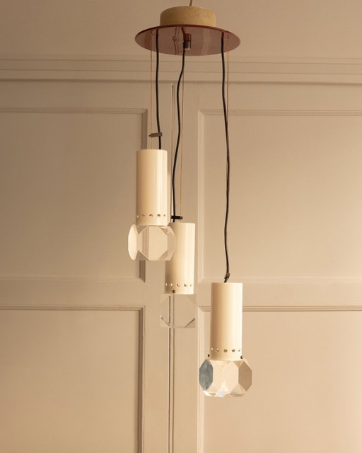 Suspension italienne - années 1970 – hanglampen, Metal