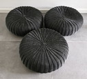 IKEA stool Ottman black 1990s