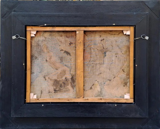 Image 1 of Pierre Ambrogiani (1907-1985) Les Arlésiennes Painting Oil/Canvas Original Artwork