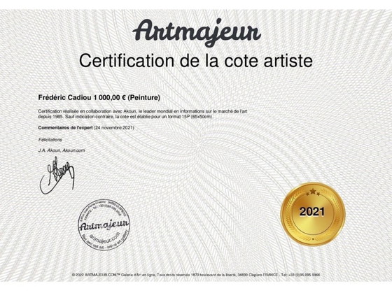 Image 1 of Huile Sur Châssis Entoilé - Format 61x46cm