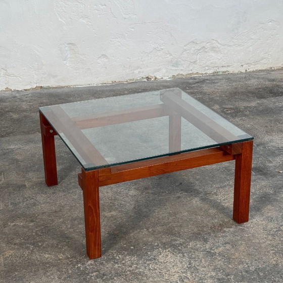 Image 1 of Teakhouten salontafel van John Makepeace, 1960