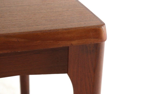 Image 1 of Henning Kjaernulf for Vejle extendable dining table table Danish vintage