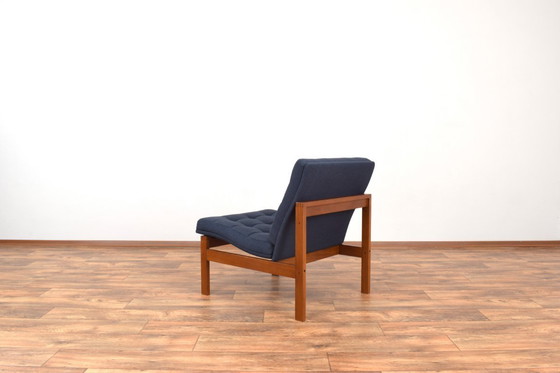 Image 1 of Mid-Century Teak Moduline Lounge Chair by Ole Gjerløv-Knudsen & Torben Lind for France & Søn, 1960s