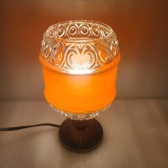 Image 1 of Vintage midi century table lamp, space age