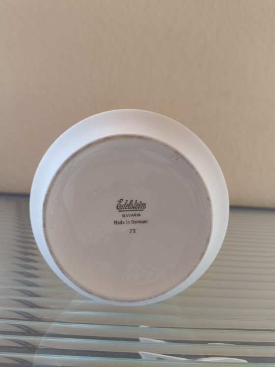 Image 1 of Edelstein Bavaria Vintage art vase Germany 1970 OP art