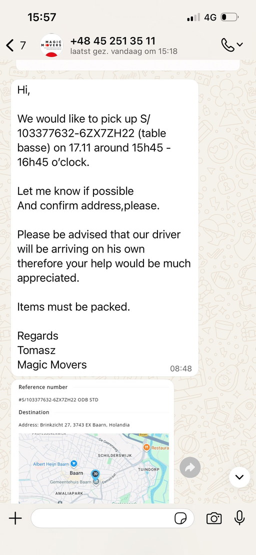 Scultura astratta in ceramica THOM anni '80 Vintage