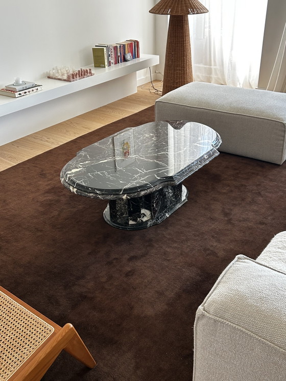 Marmeren salontafel | Vintage design | Rosso Levanto marmer – Marble, Stone (photo 8 of 8)