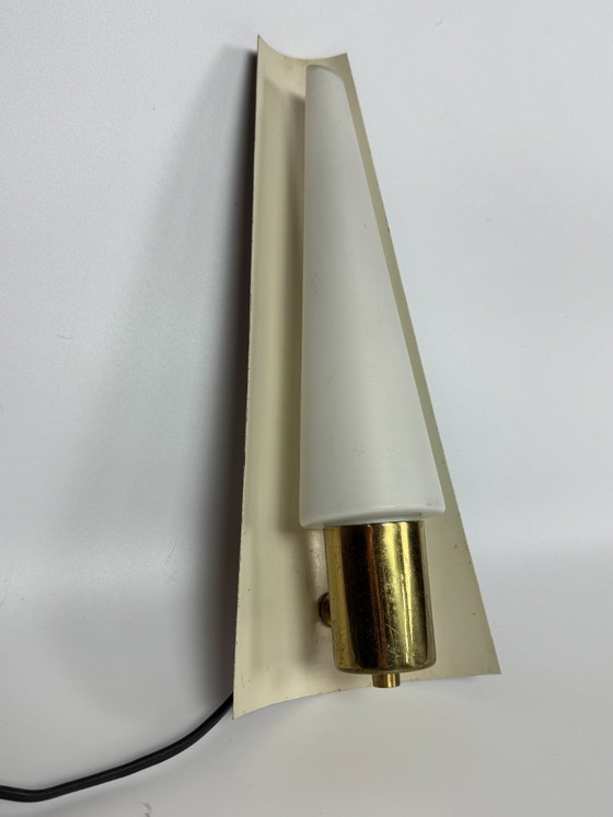 Image 1 of Abat-jour en forme de bougie et douille en laiton, petit accessoire