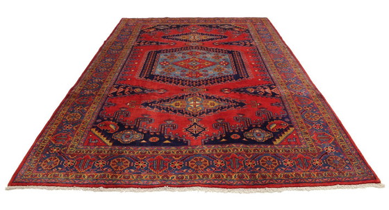 Image 1 of Original Perserteppich Wiss Rot 358 x 230 cm Top Zustand Klassik Alt