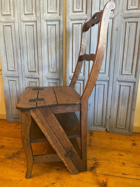Tabouret de bibliothèque, escalier/chaise, français – Objets déco, Wood (photo 3 of 19)