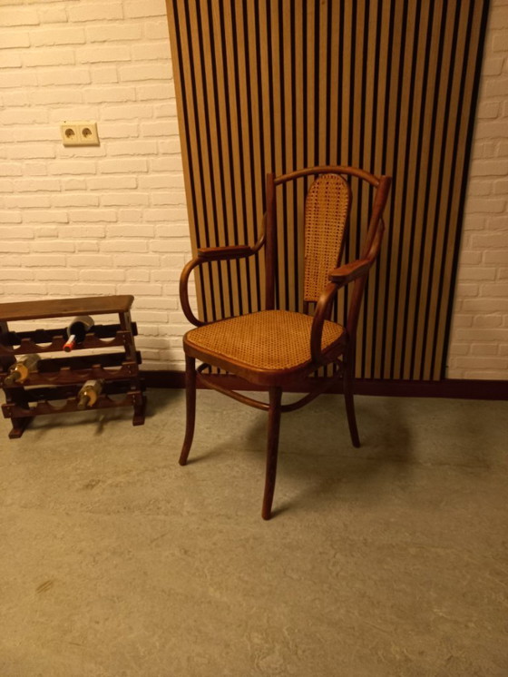 Image 1 of Brutalist wooden wine rack