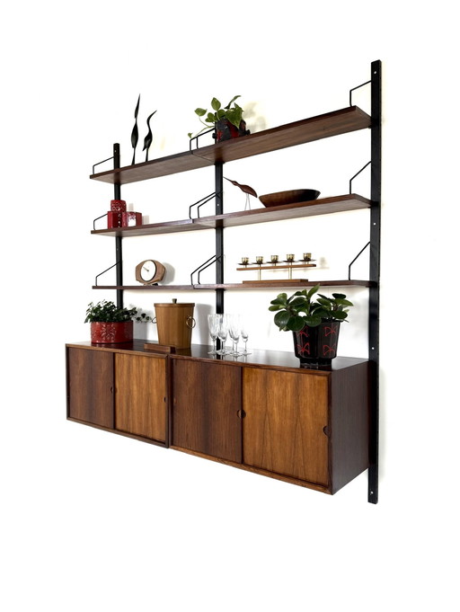 Vintage modular wall system, Poul Cadovius ‘60