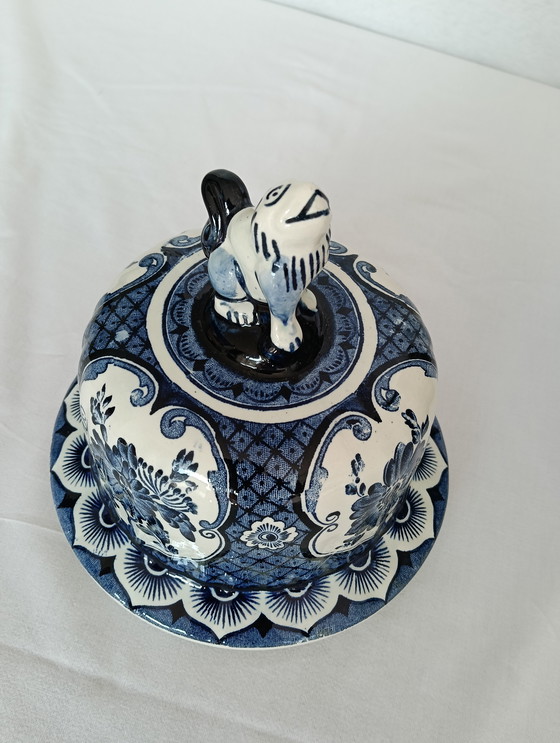 Image 1 of Boch Delft Sphinx XL vase