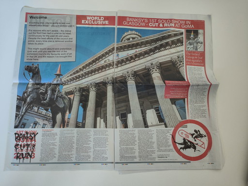 Número oficial de Banksy del Herald