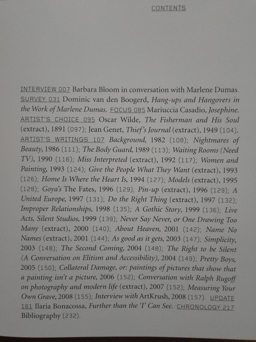 Marlene Dumas hardcover book