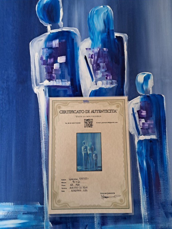Image 1 of Giancarlo MARCUCCI - We are - Artist painting