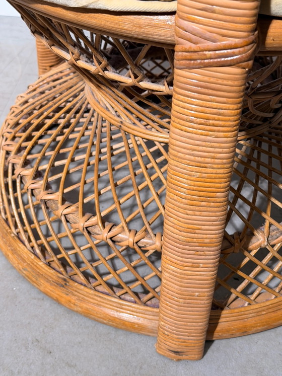Sedia Pavone in Rattan Vintage, Poltrone (foto 5 di 6)