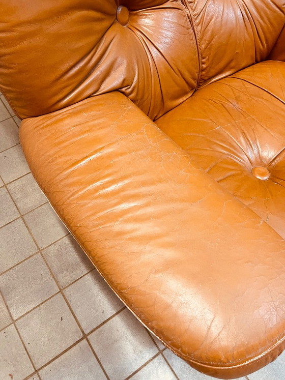 1980s vintage Italian design lounge chair from PelleRossi – Chairs and lounge chairs, Leather (photo 10 of 10)