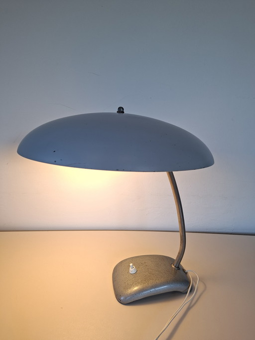 Vintage Bauhaus UFO metal table lamp