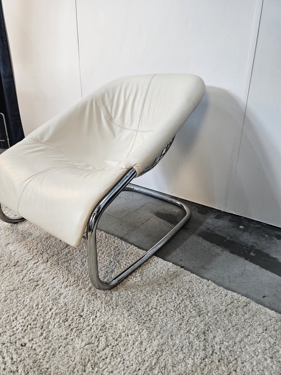 Image 1 of Minotti Cortina Armchair White Cream New Condition