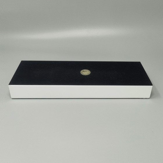 Image 1 of 2000s Astonishing Black and White Fornasetti Box signed Fornasetti. Made in Italy