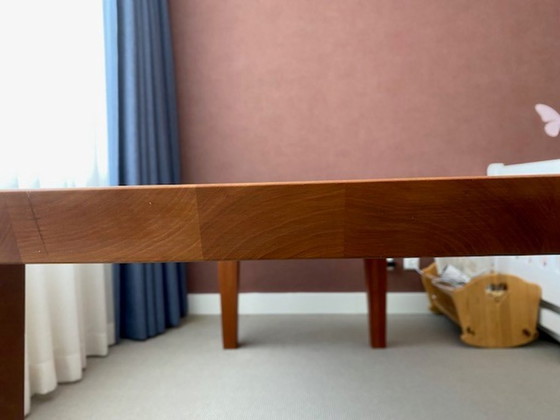 Image 1 of Cherry wood dining/study table 100 x 200 cm