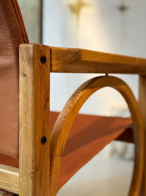 MM5 Lounge Chair, Collective Design by Mobili Mundi, Numbered, 2020 – Armchairs, Leather, Wood (photo 10 of 10)