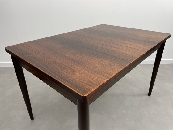 Image 1 of Table de salle à manger extensible vintage en palissandre