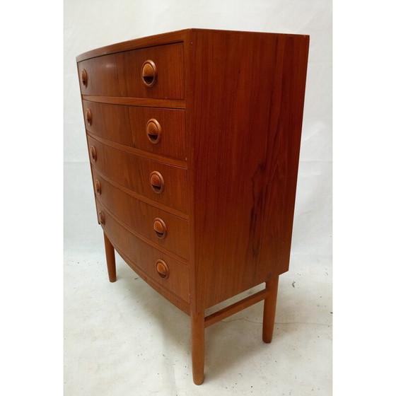 Image 1 of Vintage teak chest of drawers by Kai Kristiansen for Feldballes Mobelfabrik, 1960.