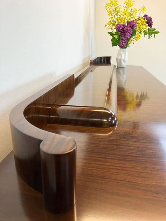 Image 1 of Art Deco buffet, walnut and burl wood, ca. 1930s