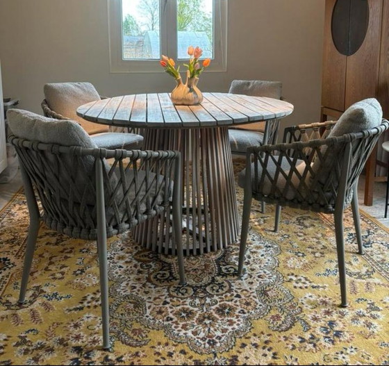 Image 1 of 4 B&B Italia Erica tuinstoelen dining arm chairs new production 2025