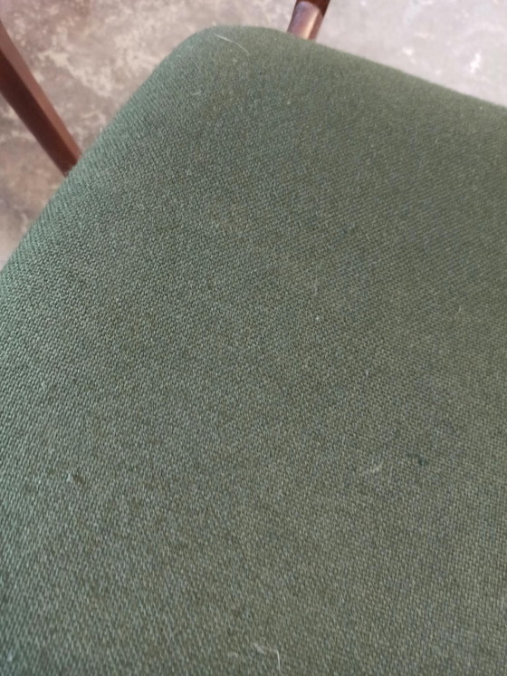 4 x sedie da pranzo mid-century – Tessile, Legno (photo 14 of 15)