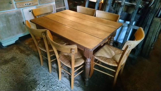 Tavolo in rovere con gambe tornite – Tavoli da pranzo (photo 7 of 14)