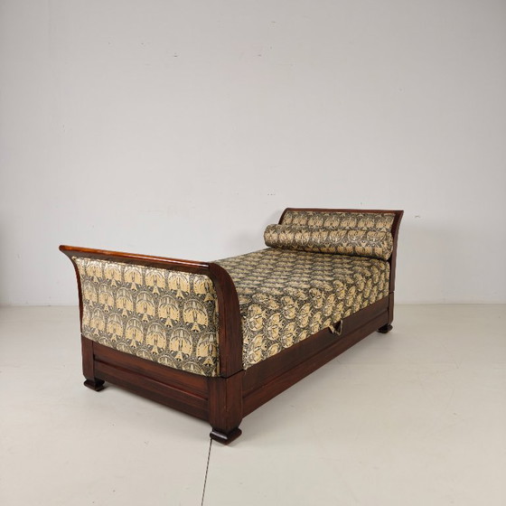 Divano letto Art Déco con vano contenitore nascosto e posizioni regolabili. – Letti da giorno, Other (photo 7 of 11)