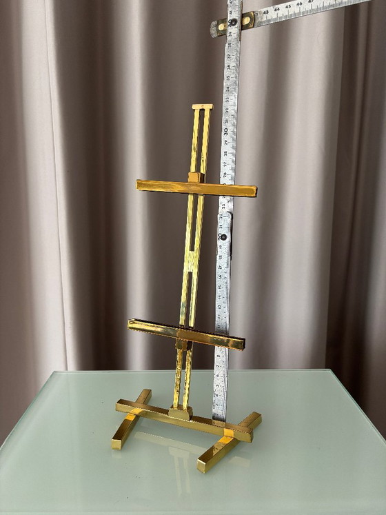 Raro Mini Cavalletto Vintage in Ottone – Regali, Brass (photo 4 of 6)