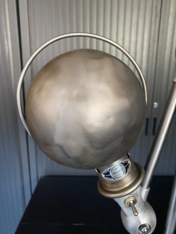 Image 1 of Jieldé 2-arm lamp with matte industrial vintage clear varnish