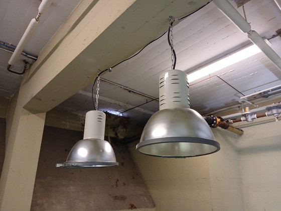 Image 1 of Cariboni Vulcano Industrie-Pendelleuchten (2x)