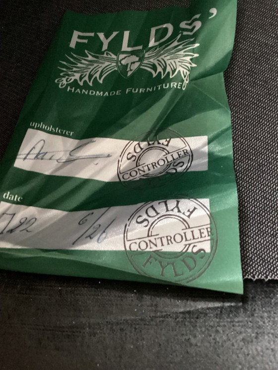 Image 1 of Pieter Porters 3-seater & 2 single armchairs - castle style, designed by Antwerp interior architect Pieter Porters