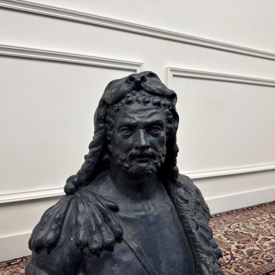 Buste d'Hercule par Lucas Faydherbe – Sculptures, Autre (photo 5 of 9)