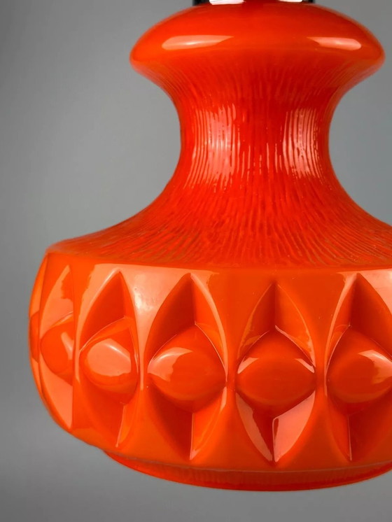 Image 1 of Lámpara colgante Peill &amp; Putzler de los años 60 y 70, lámpara de techo de cristal, lámpara de diseño espacial