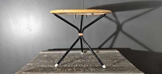Image 1 of Rohé Noordwolde side table – rattan – 1950s/60s